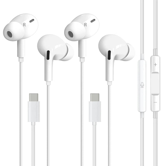 Wired Earbuds with Mic Noise Cancelling